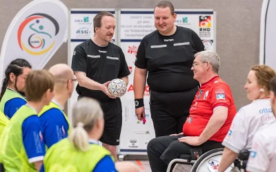 Schiedsrichter-Workshop für den Rollstuhlhandball