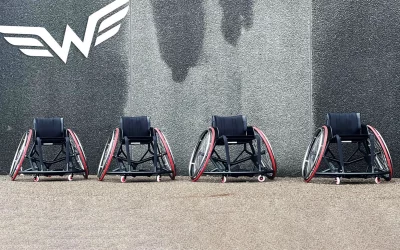 High-Performance-Sportrollstühle zu vergeben